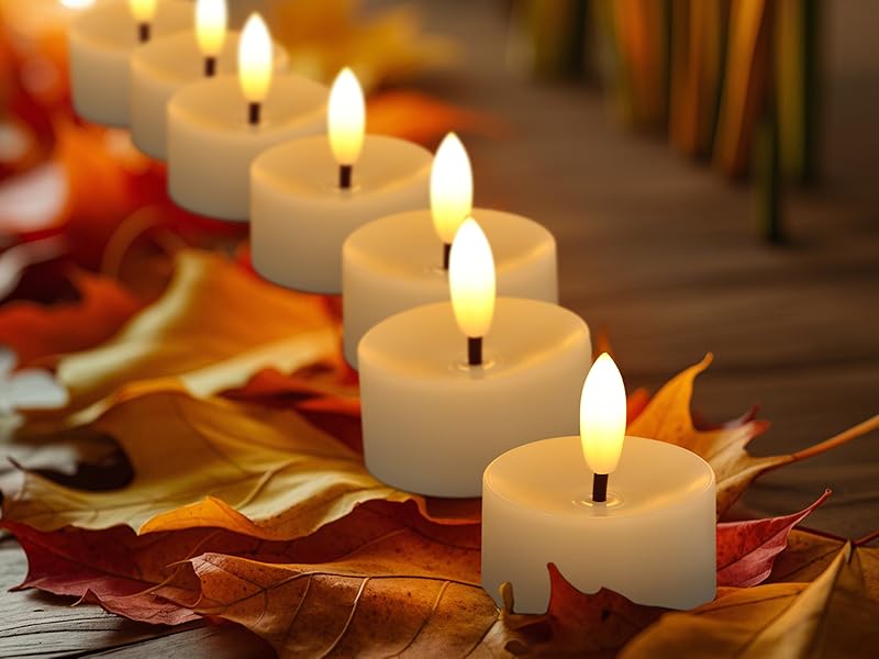 Electric Fake Tealights Candles