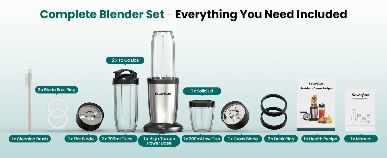 smoothie blender combo
