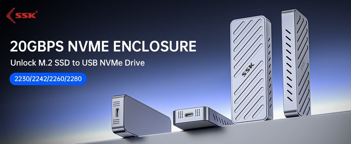 M.2 NVME SSD Enclosure