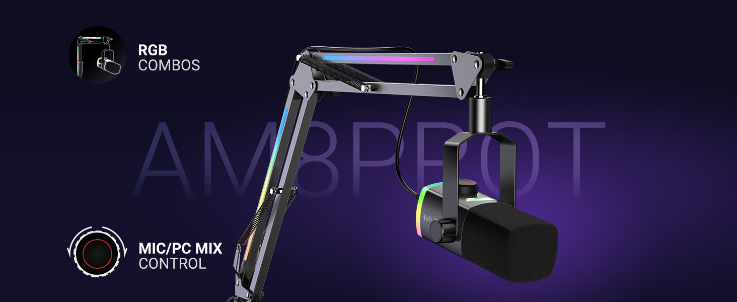 XLR/USB gamimg microphone kit