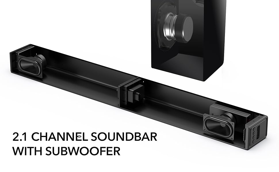 2.1 CH SOUNDBAR WITH SUBWOOFER