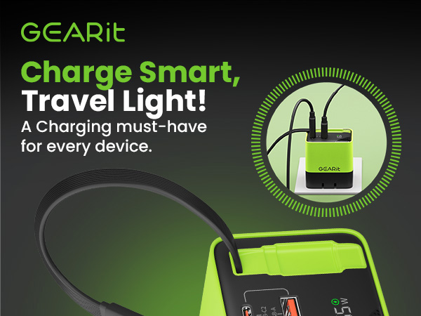 Charge smart Travel Light