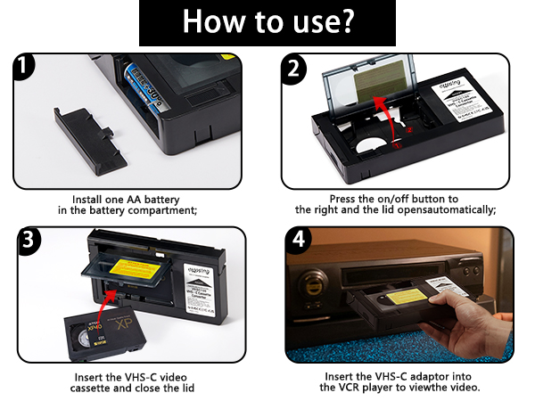 Stable Voltage Circuit VHS C Adapter
