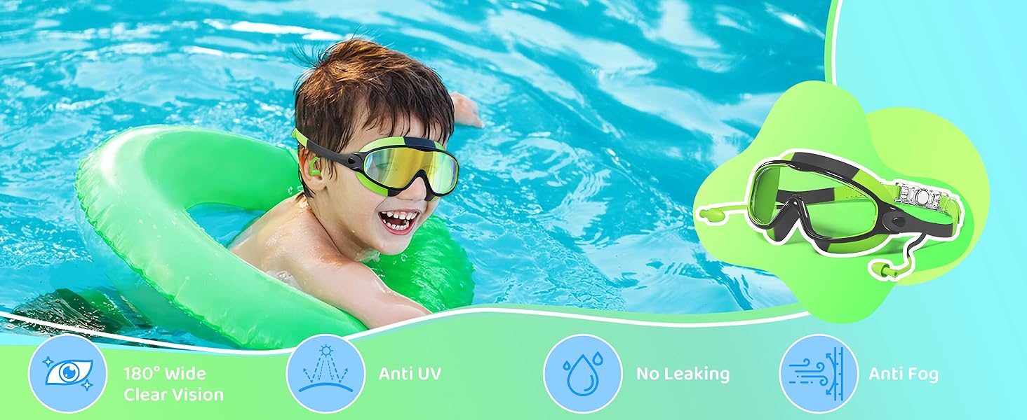 kids google swim
