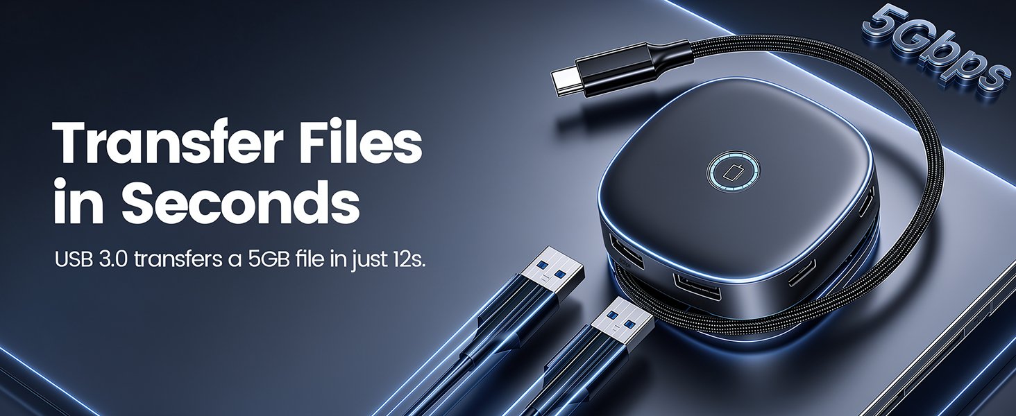 usb-c hub with multiple ports