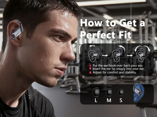 wireless earpiece with microphone