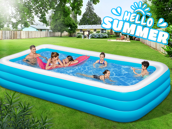 large inflatable pool
