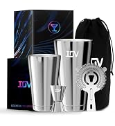 IOV Boston Cocktail Shaker Bar Set, Bartender Kit Drink Mixer Set with 18 oz &amp; 28 oz Boston Shake...