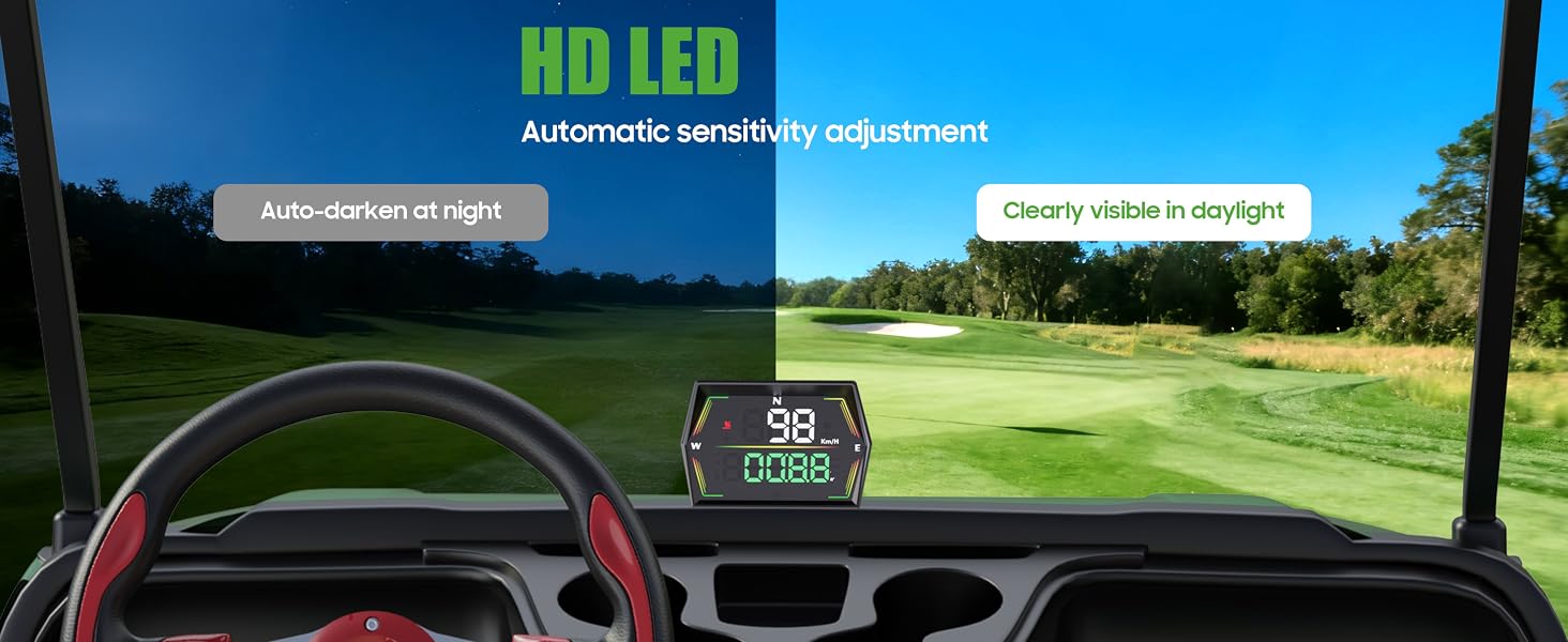 Golf Cart GPS Speedometer