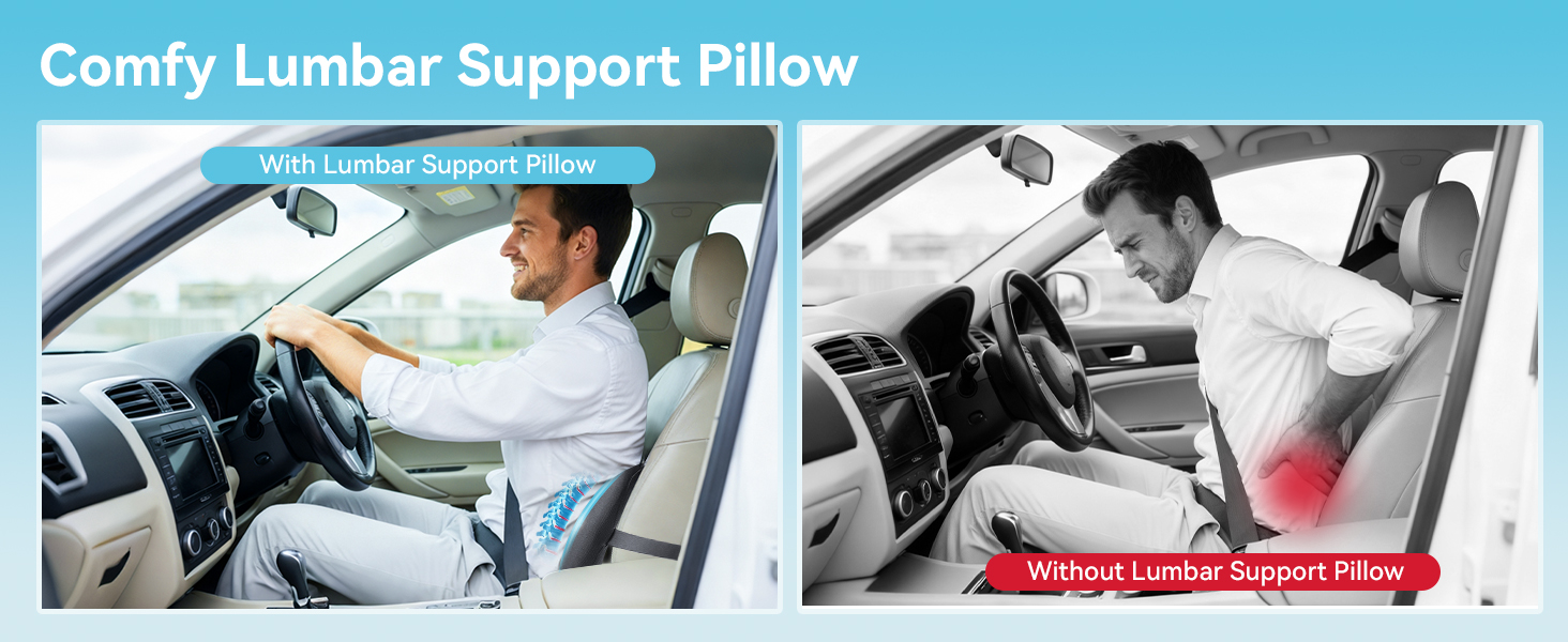 Comfy Lumbar Support Pillow