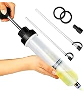 Zosgrew Car Power Steering Fluid Extractor, 200cc Oil Suction Pump, Manual Extraction Oil Syringe...