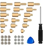 M.2 NVMe SSD Screw Kit for Asus Gigabyte ASRock MSI &amp; PlayStation 5 Motherboards,Mounting Screws ...