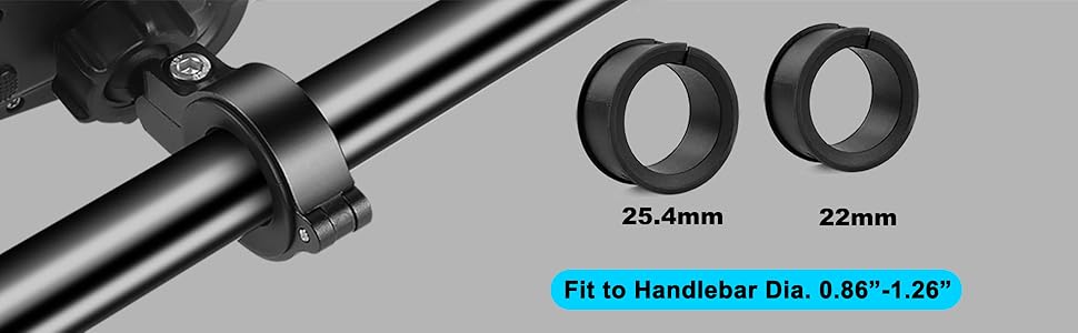 Handlebar Phone Mount with Charger