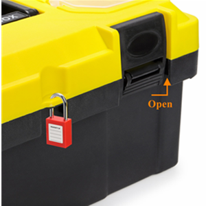 plastic toolbox with handle