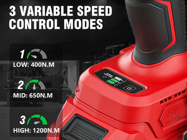 3 SPEEDS MODES