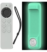 AhaStyle Case Compatible with 2022 Apple TV 4K HD Siri Remote 3rd Generation [AirTag Holder Built...