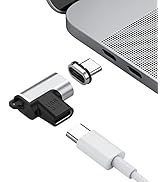 Sisyphy Magnetic USB C Adapter with Keychain Hole, USB3.1 Gen2 24Pins Type C Connector, PD 100W 1...