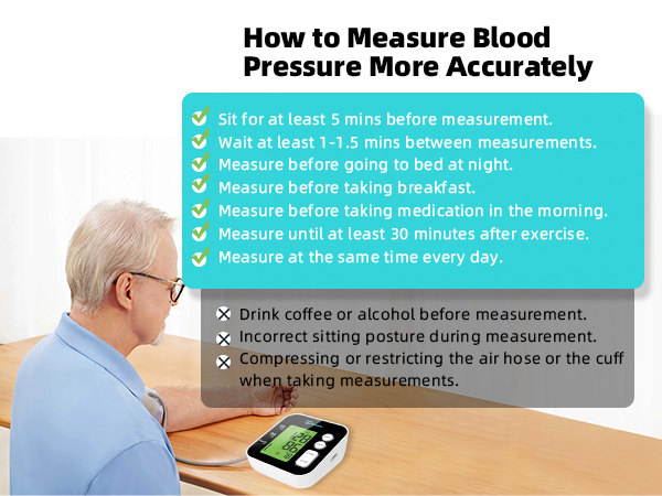 How to measure blood pressure more accurately