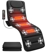 CooCoCo Upgraded Full Body Massage Mat with Enhanced Heat, Vibration Massage Mat with 10 Motors &amp;...