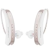IncenSonic OTC Hearing Aids for Seniors and Adults - Receiver-in-Canal (RIC) Rechargeable Hearing...