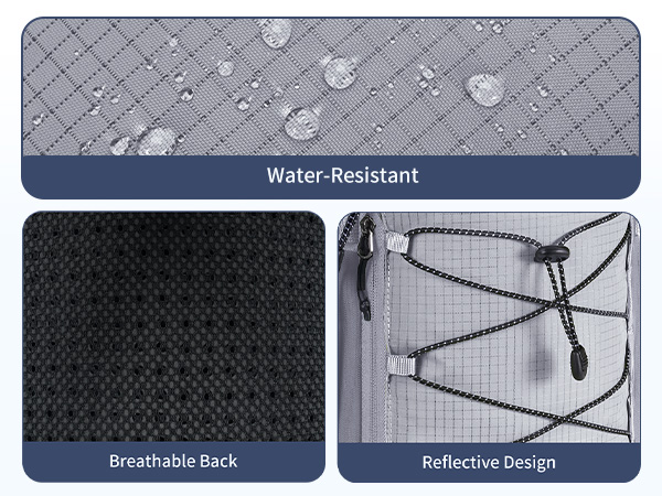 breathable hiking daypack