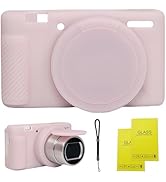 Camera Case for Sony ZV-1,ZV1 Camera Soft Case Cover Rubber Camera Sleeve with Removable Lens Cov...