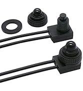 TWTADE 2PCS Waterproof RV Push Button Switch 12V ON/Off SPST Switch for Motorcycle/Auto Car Bathr...