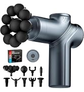 LEERCON Massage Gun Deep Tissue Mini Muscle Back Massager for Pain Relief | Silent Mini Muscle Ma...