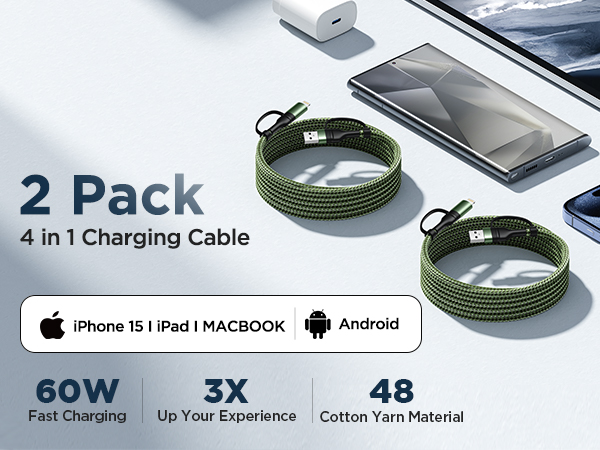 4 in 1 charging cable