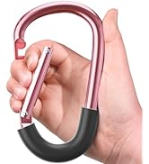 SURDOCA Stroller Hooks, Large Stroller Hooks for Bags, Universal Stroller Clips and Hooks, Mommy ...