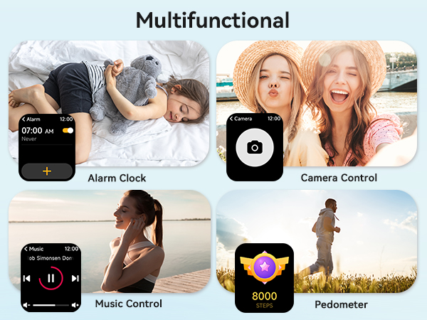 smart watch with step counter