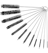 Ixiaoyoo Straw Cleaner Brushes Sets, 8 Inch Botthle Cleaning Brush and Nylon Tube Brush Brush Kit...