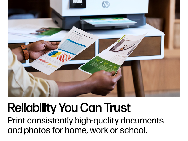 original hp ink high-quality prints reliability photos documents 