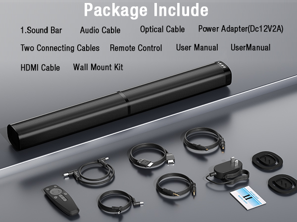 sound bar for smart tv