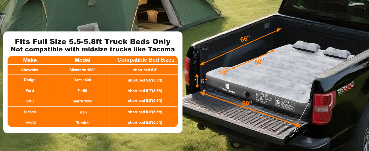 truck air mattress