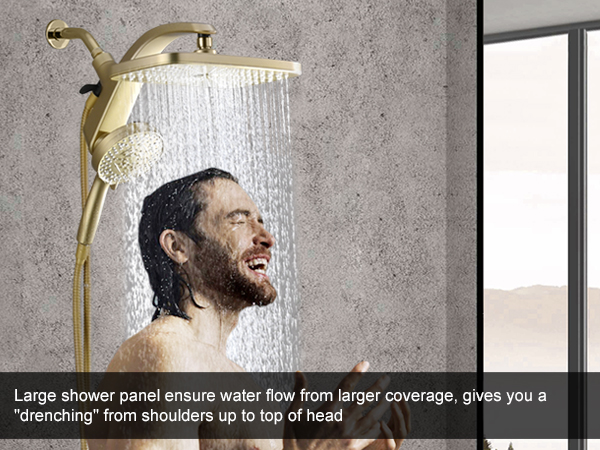 dual shower head