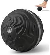 YIXIUTEN 5-Speed Silicone Vibrating Massage Ball for Muscle Recovery &amp; Yoga | Electric Deep Tissu...