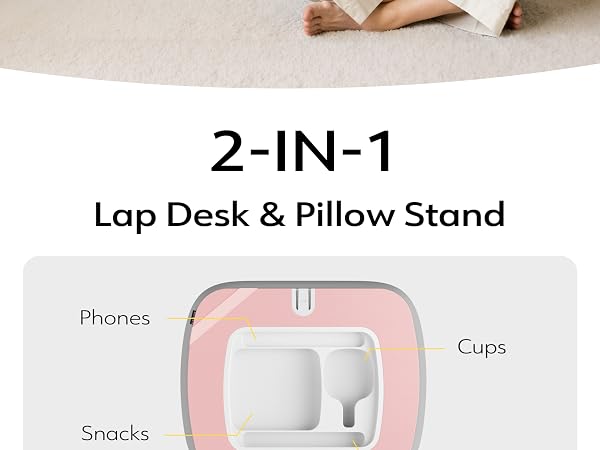 Kindle Pillow Stand &amp; Lap Desk Laptop pillow