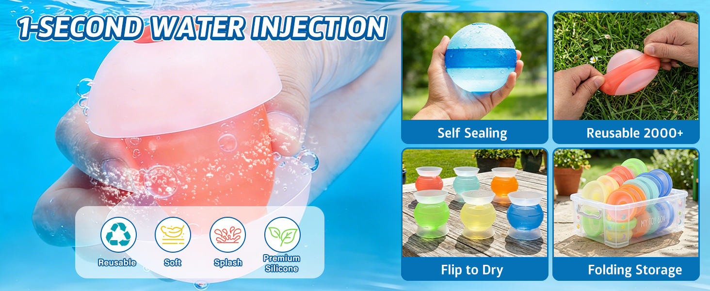 water balloons quick fill