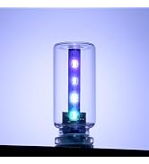 USB Car Interior LED Ambient Light – Touch Control Mood Light with 7 Color Modes, Dimmable LED Li...