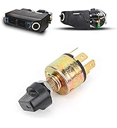 12V 24V AC Air Conditioning Blower Switch, AC Rotary Switch 3 Position AC Control for Car Air Con...