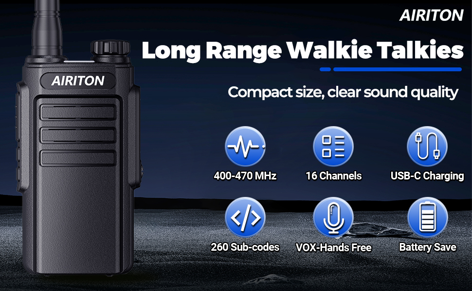 walkie talkies