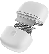 2-in-1 Cat Comb - Soft Pet Brush for Grooming, Metal Flea Comb for Hair Removal &amp; Detangling Mats...