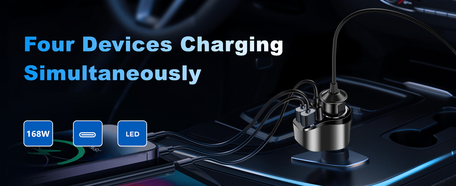 usb plug for car cigarette lighter adapter