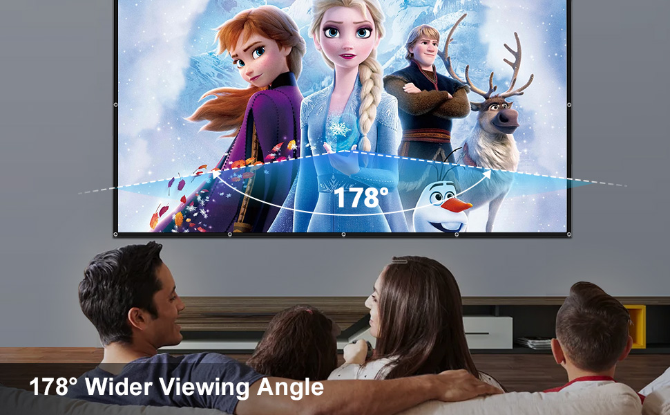 178° Wider Viewing Angle