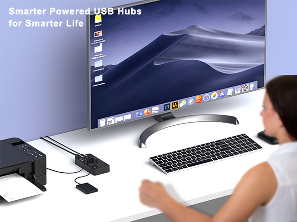 Smarter Powered USB Hubs
