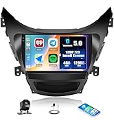 SIXTOP 4+128G Android Car Stereo for Hyundai Elantra 2011 2012 2013 Wireless Carplay Android Auto...