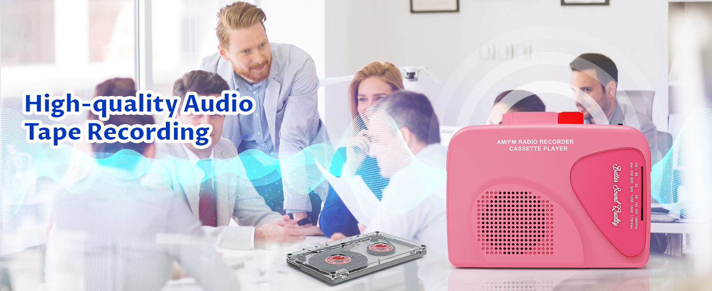 portable cassette player