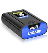 100% New Replacement for Kobalt 40V Battery 6.0Ah, Upgraded 5X Longer Runtime, Compatible with Ko...