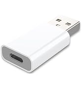 MOSWAG USB to USB C Adapter, USB C Female to USB Male Adapter Compatible with Apple MagSafe Watch...